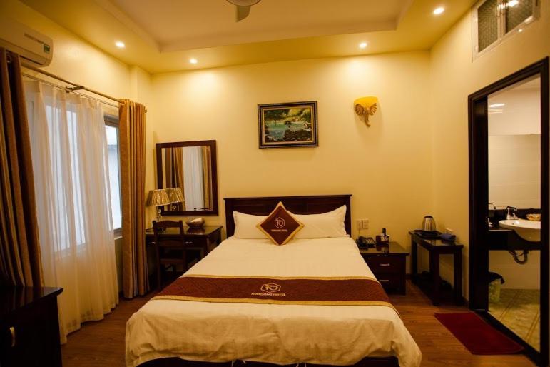 Khach San Kim Dong Hotel Hoang Nga Esterno foto