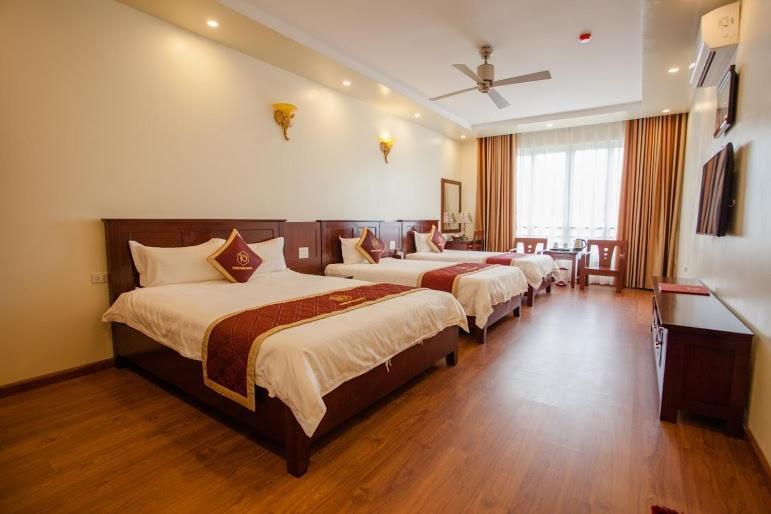 Khach San Kim Dong Hotel Hoang Nga Esterno foto
