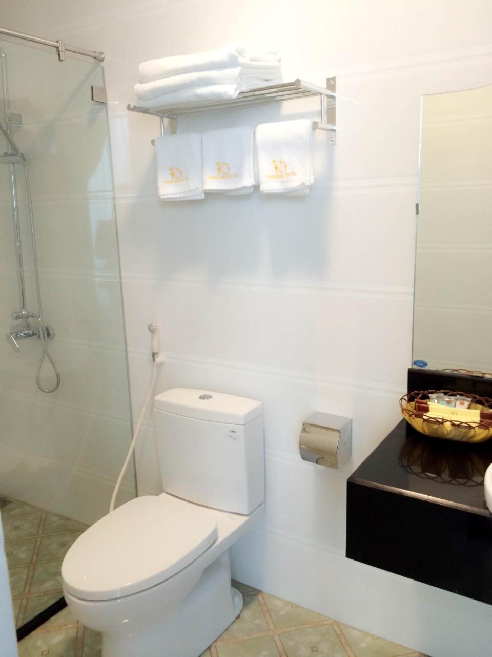 Khach San Kim Dong Hotel Hoang Nga Esterno foto