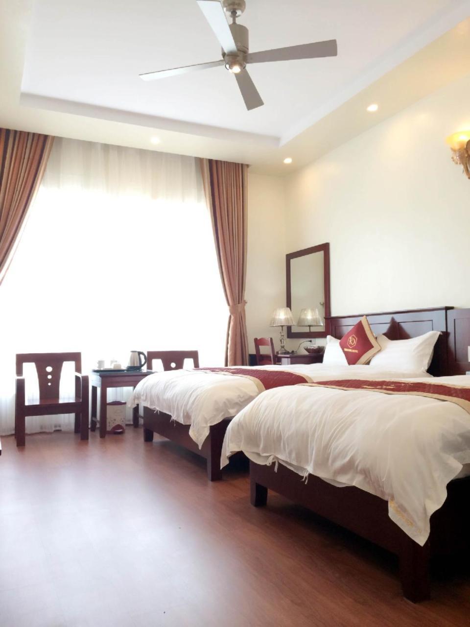 Khach San Kim Dong Hotel Hoang Nga Esterno foto